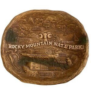 Vintage Souvenir From The Rocky Mountain National Park By Taco VGC